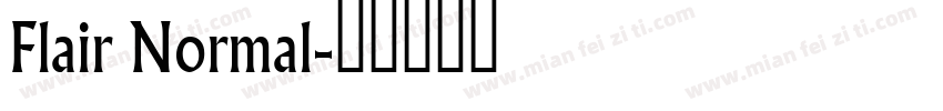 Flair Normal字体转换